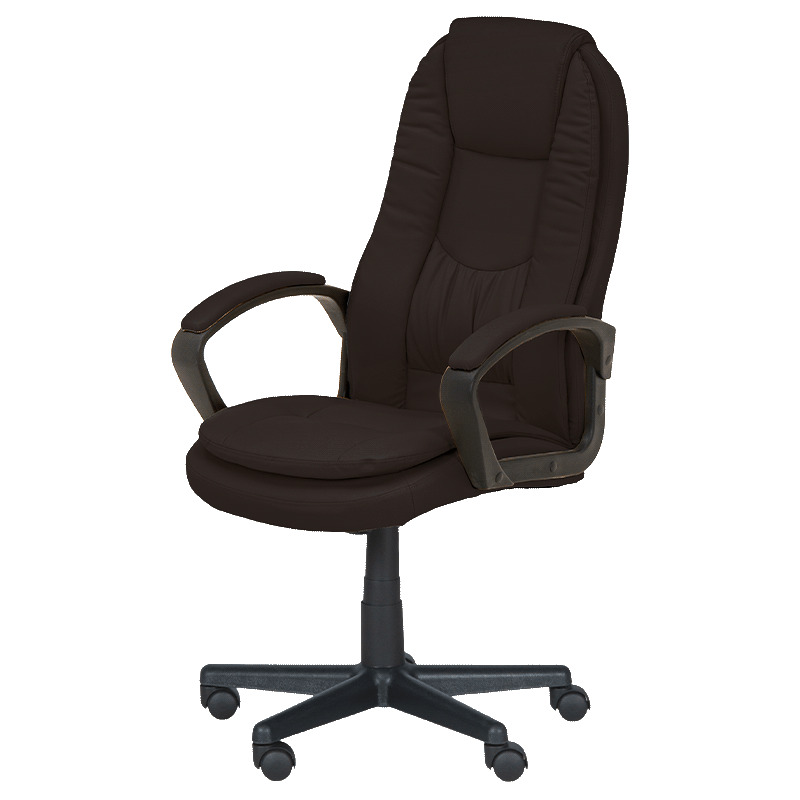 Директорски офис стол 6682-1 кафяв